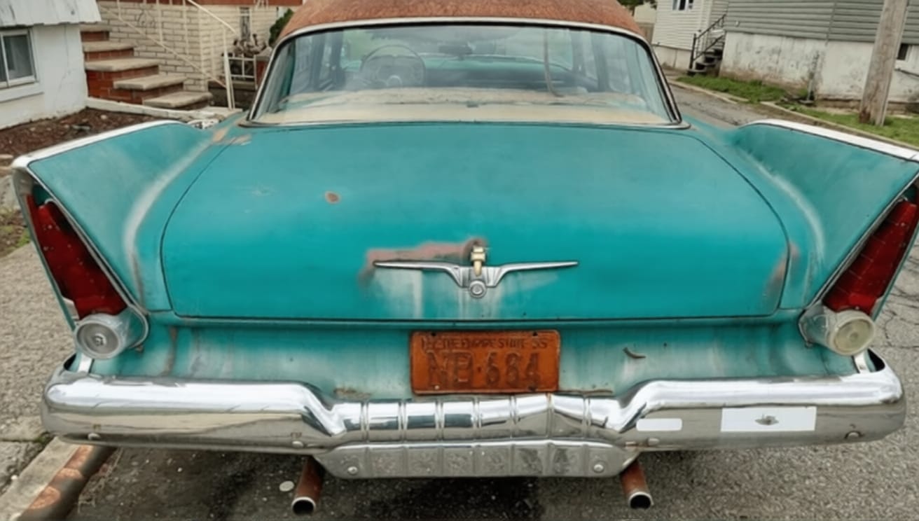 1957 Plymouth Savoy 4-Door Sedan: Unlikely Survivor on Staten Island 5 Screenshot 2026 04 10 at 23 59 34 Staten Island Ny Usa April 19 Stock Photo 2645854293 Shutterstock ezremove
