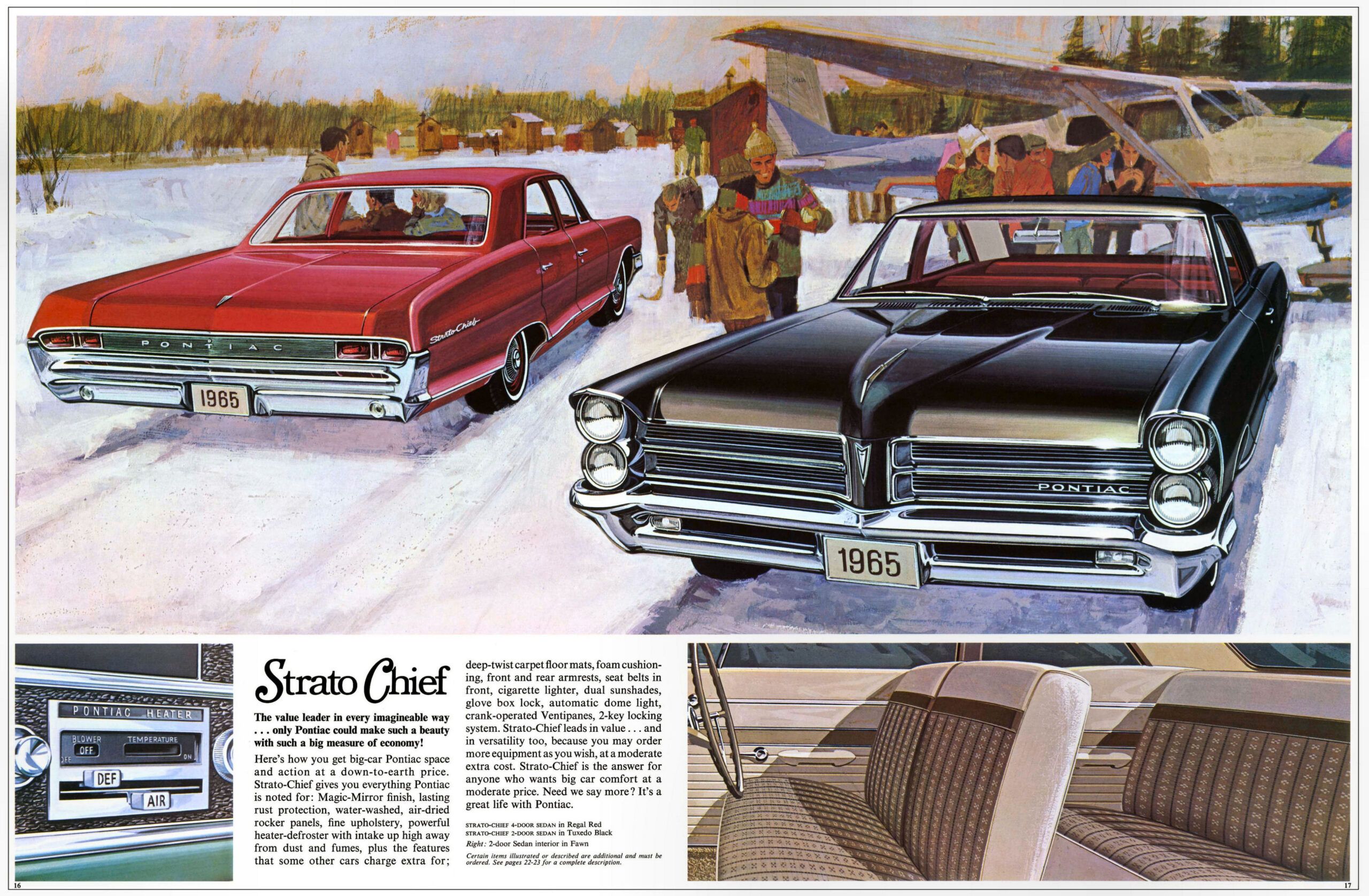 1965 Pontiac Strato Chief Two-Door Six-Cylinder Sedan – A Plain Chevy Hiding Under That Beautiful Pontiac Dress 2 a 1965 Pontiac Prestige Cdn 16 17 scaled