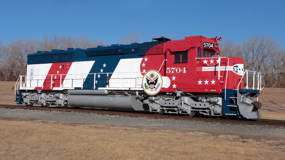 a TRN SantaFe Bicentennial KC Engine 5704