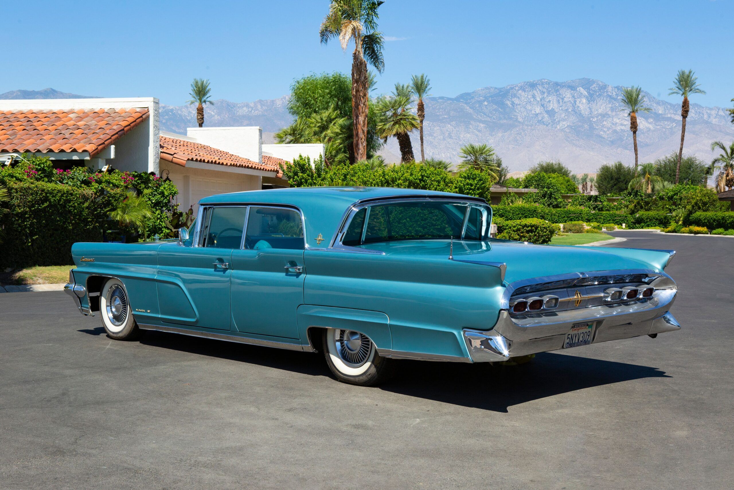 1959 Lincoln Mark IV Continental: Rhapsody in Turquoise 3 image1 1 scaled