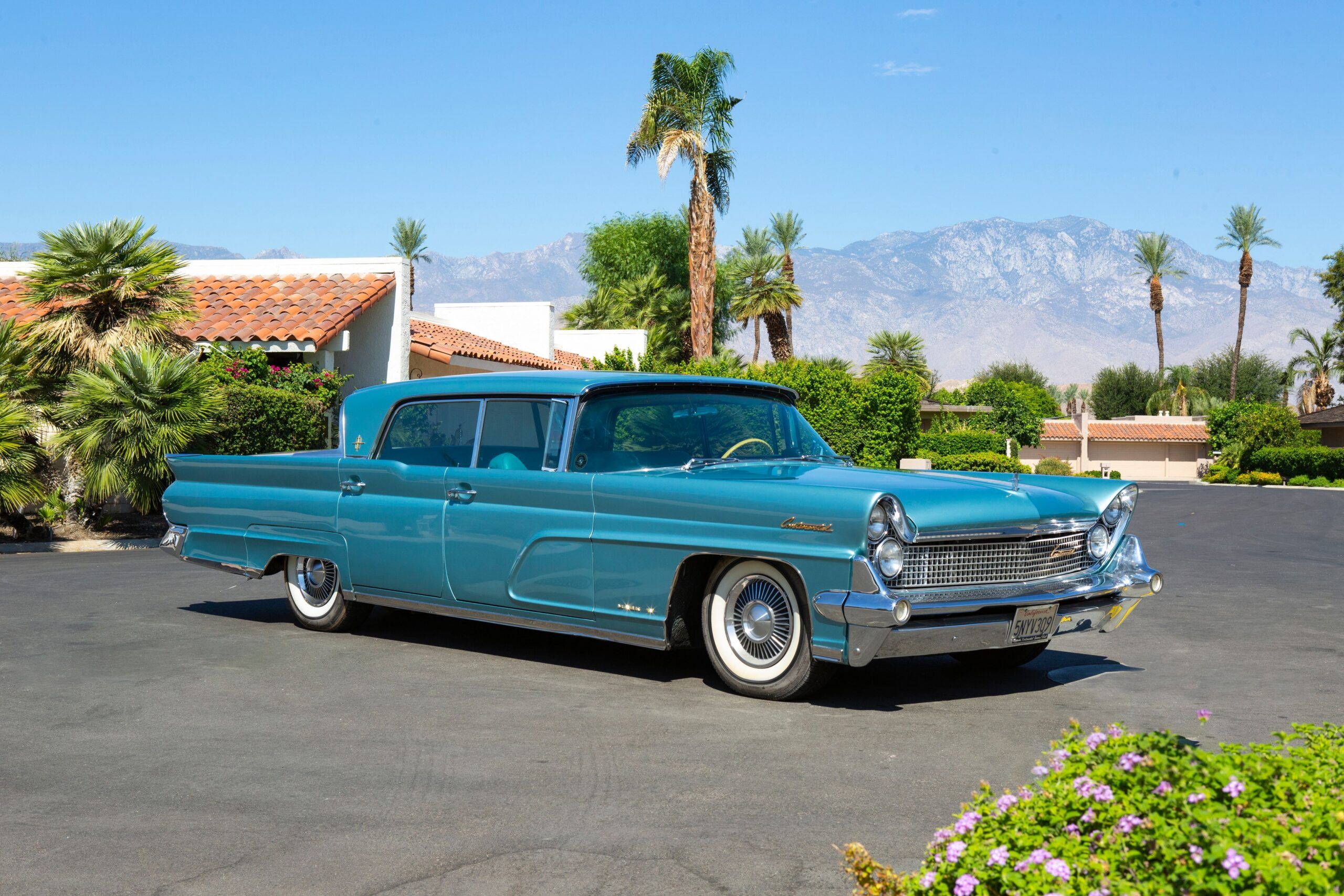 1959 Lincoln Mark IV Continental: Rhapsody in Turquoise 2 image1 scaled