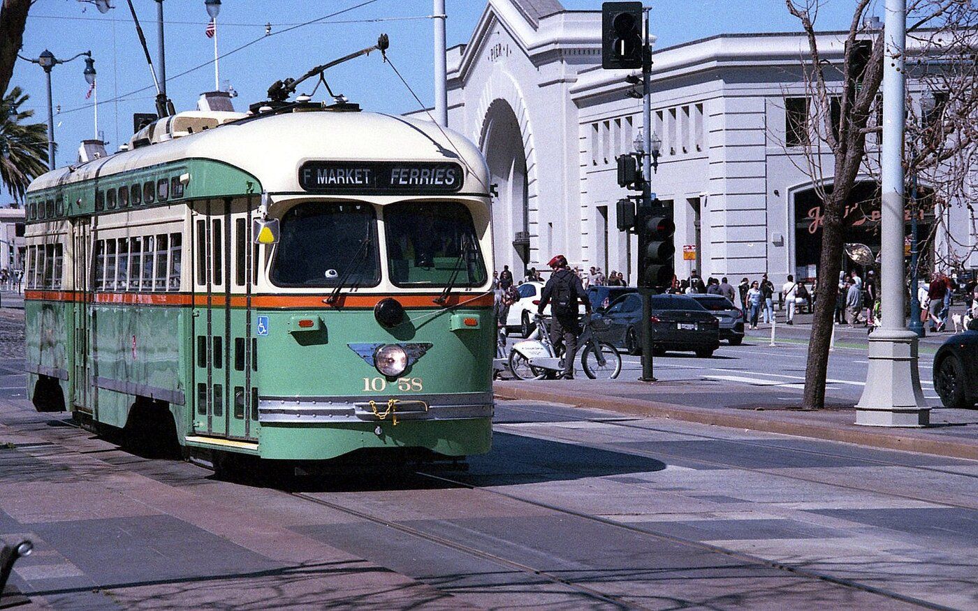 The Historic Streetcars That Still Roam San Francisco, Part 1 23 rsz muni 1058 01