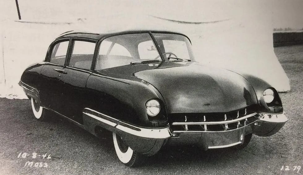 1948 and 1949 Cadillac Series 62 Sedans: One Great Design, Two Very Different Faces 2 Vintage photo of Cadillac C.O. prototype