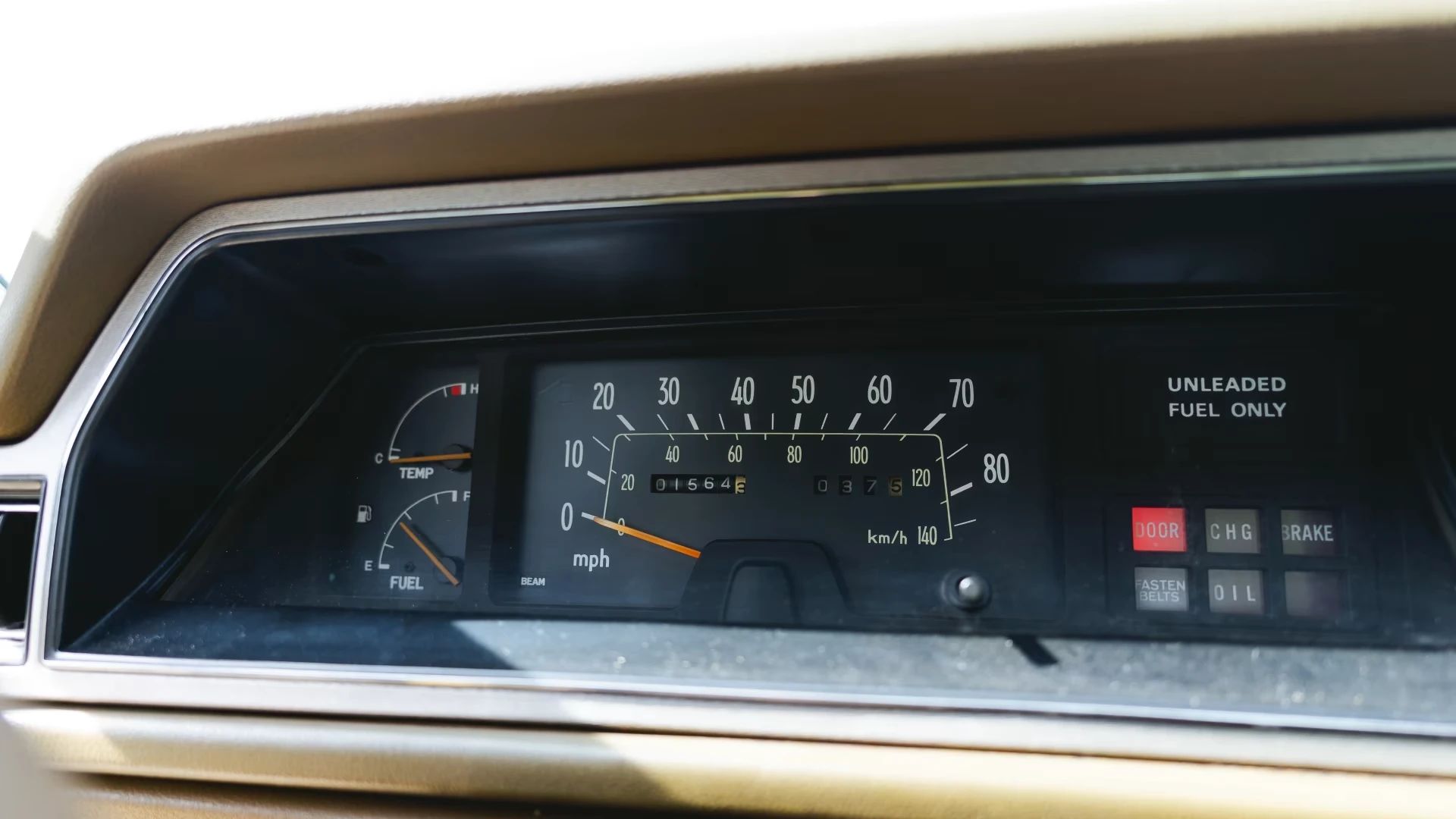 1979 Toyota Corona LE: Plush, Pricey, Conservative American-Style Luxury In A Smaller Package 16 Instrument panel of a 1979 T130 Corona