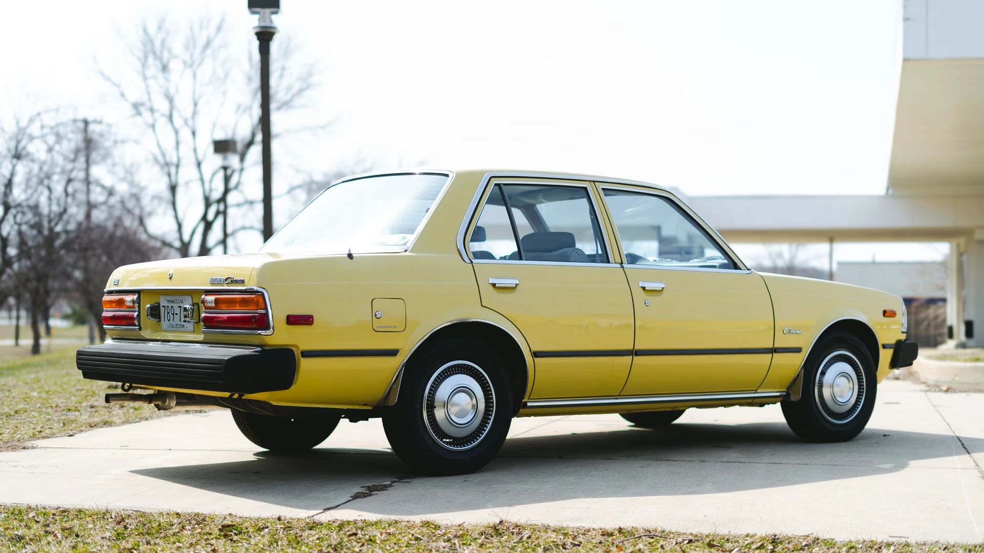 1979 Toyota Corona LE: Plush, Pricey, Conservative American-Style Luxury In A Smaller Package 12 Right rear 3q view of a 1979 T130 Corona four-door sedan
