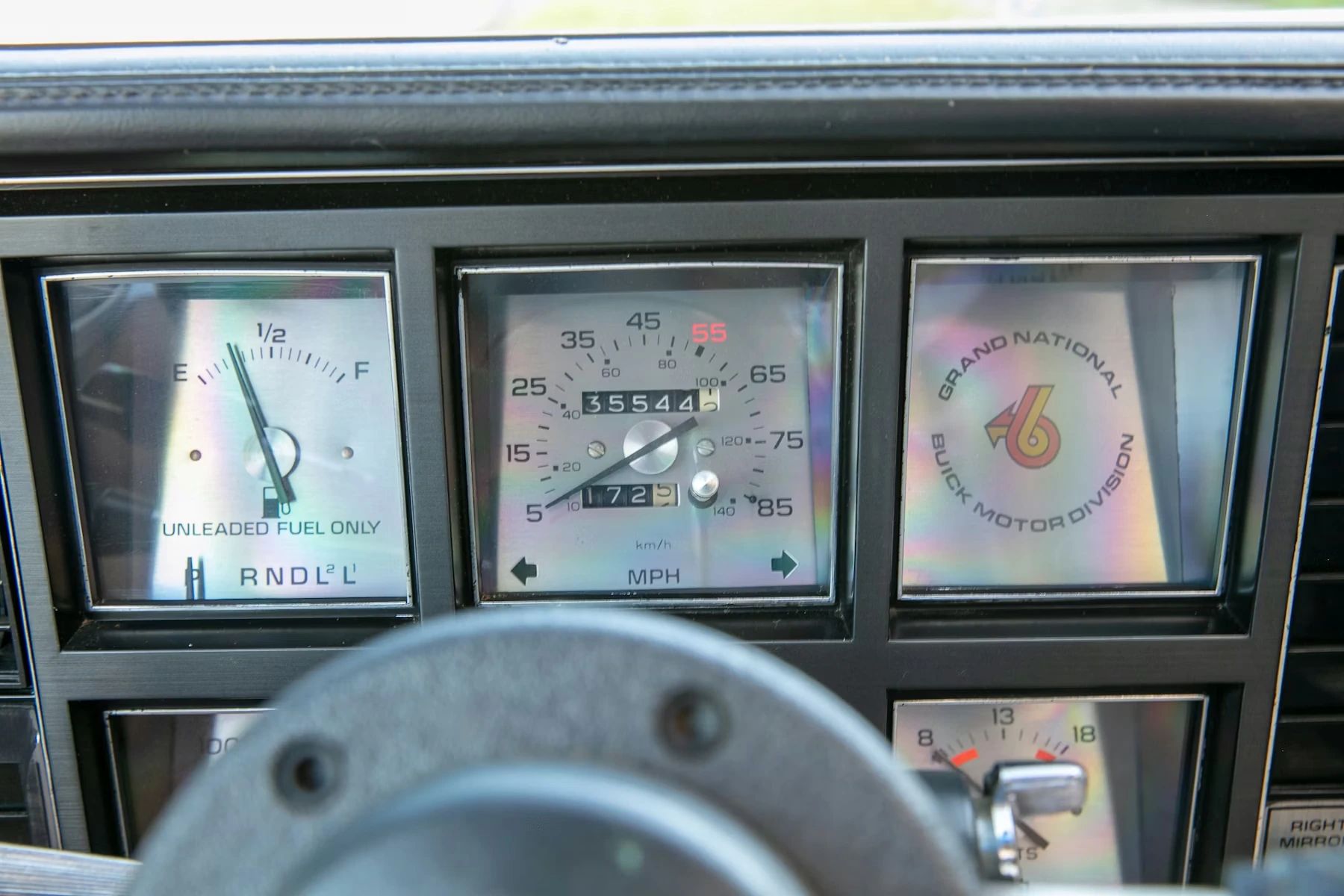 Instrument panel of a 1982 Buick Regal Grand National