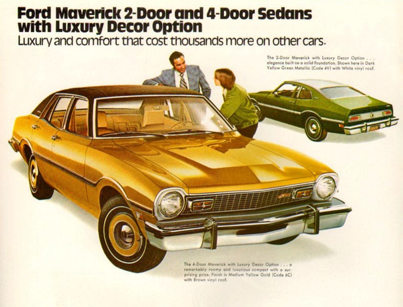 Curtis Perry Find: 1974 Ford Maverick -- Revisiting Malaise Era Blues 5 3