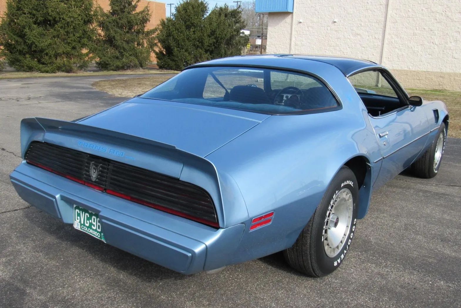 1981 Pontiac Firebird Trans Am: The Four-Speed Option Prepared Buyers For A Chevy-Powered Future 12 Passenger side rear three-quarter view of blue 1981 Trans Am