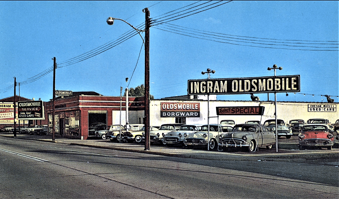 Oldsmobile Dealers In Vintage Postcards -- 1950s - 1960s 2 Captura de pantalla 2026 05 15 20.49.35 copia