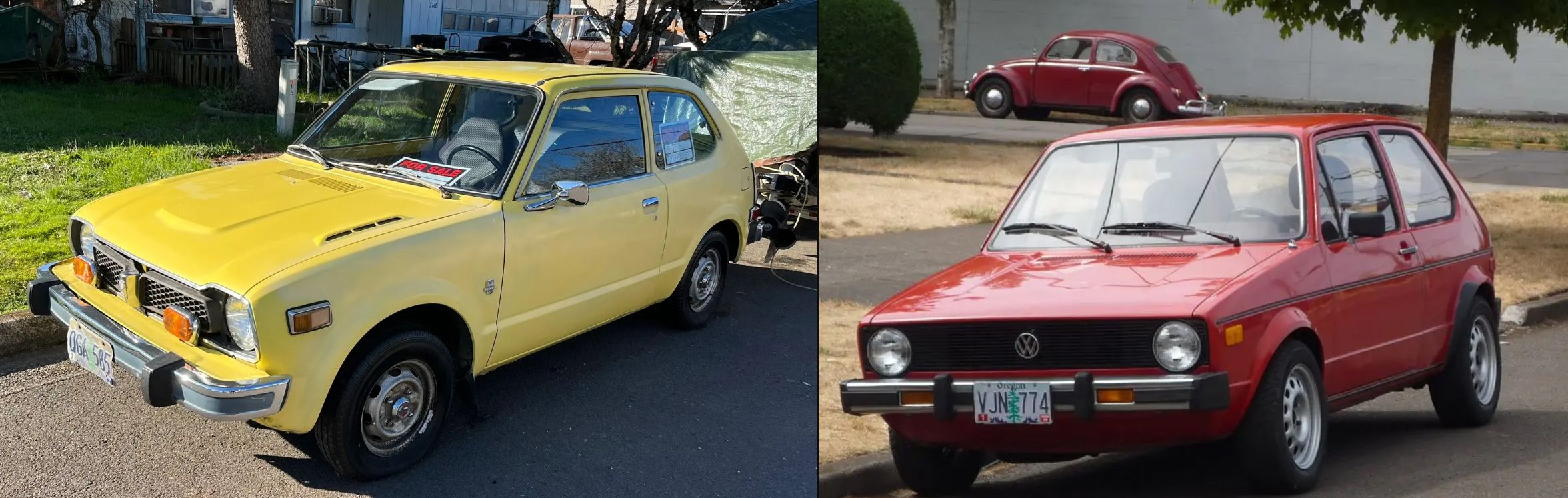 VW Rabbit vs Honda Civic: Which Was the True Spiritual Successor to the Beetle? 1 Civic vs Rabbit Main