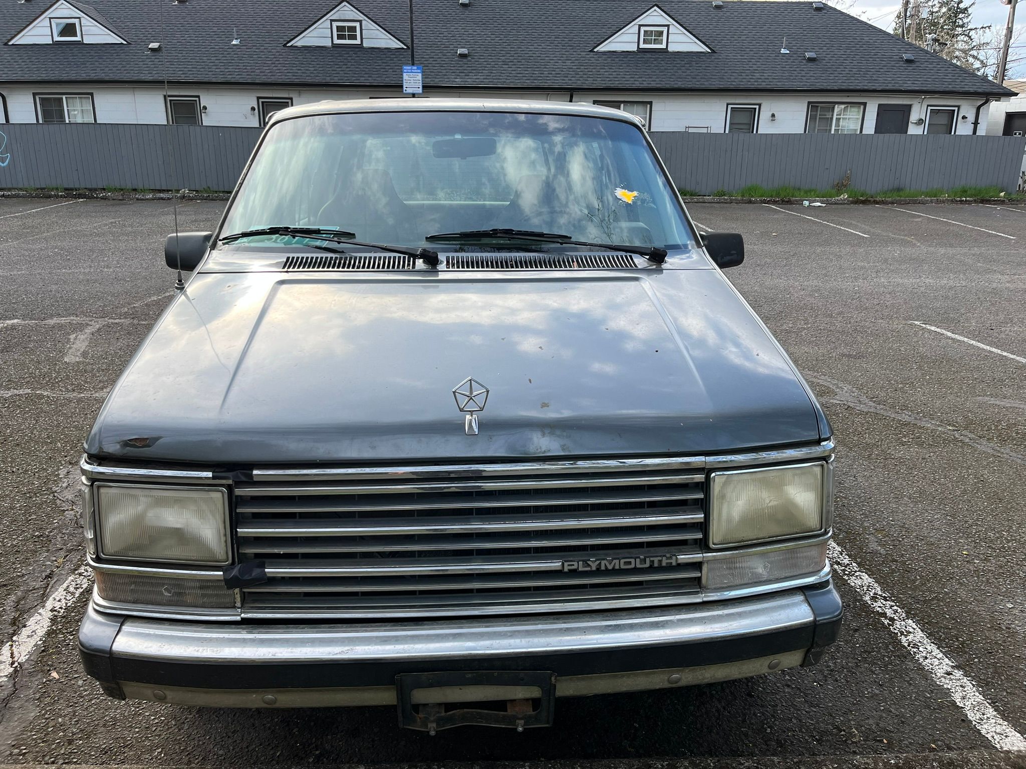 Curbside Finds: Two SWB Chrysler Minivans, One With A Stick Shift - Back When Minivans Were Actually Small 2 IMG 0987 1