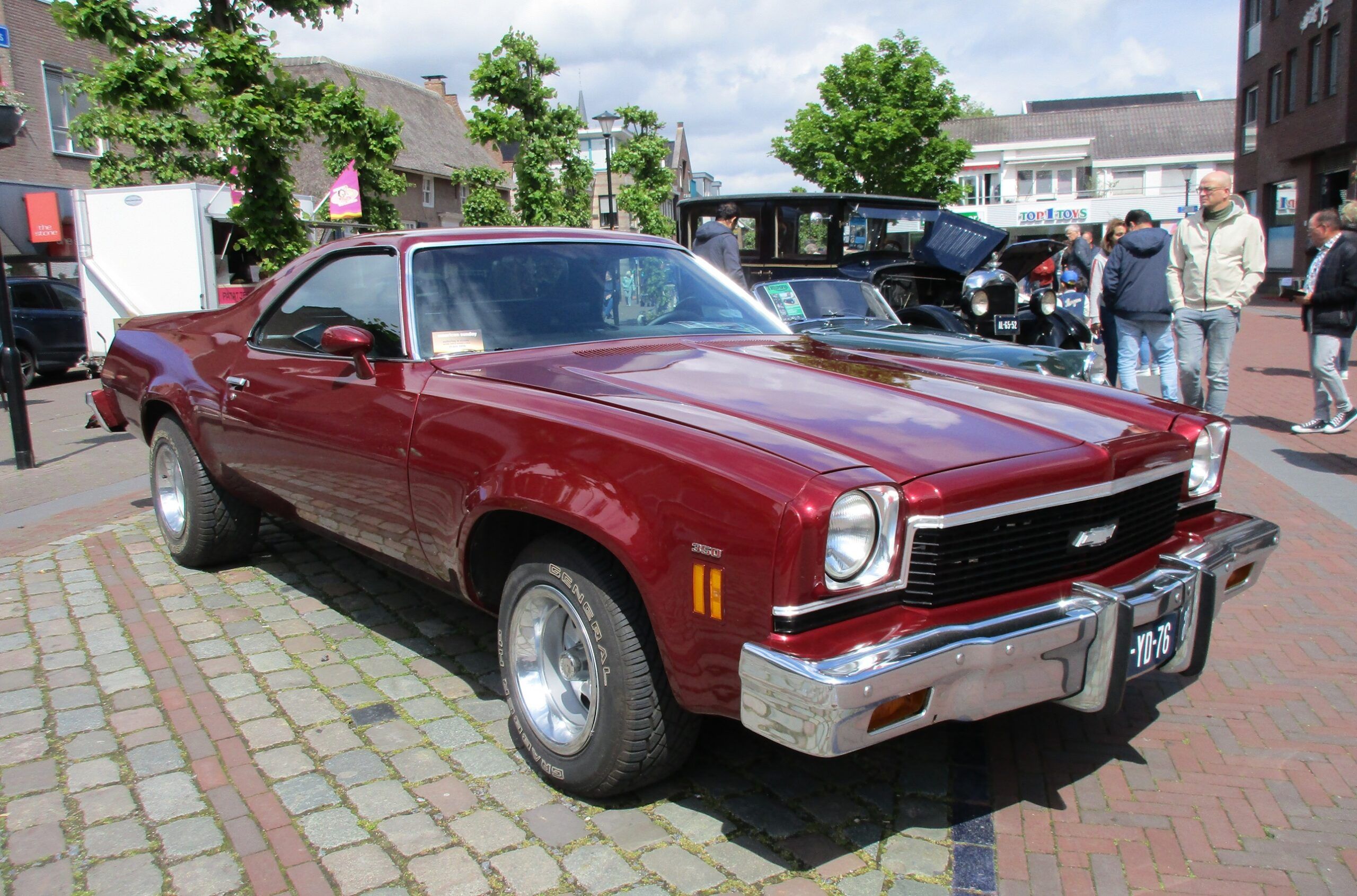 2026 Cars 'n' Bites Druten - Just Park Where It Fits 23 2026 Cars 'n' Bites Druten - 1973 Chevrolet El Camino