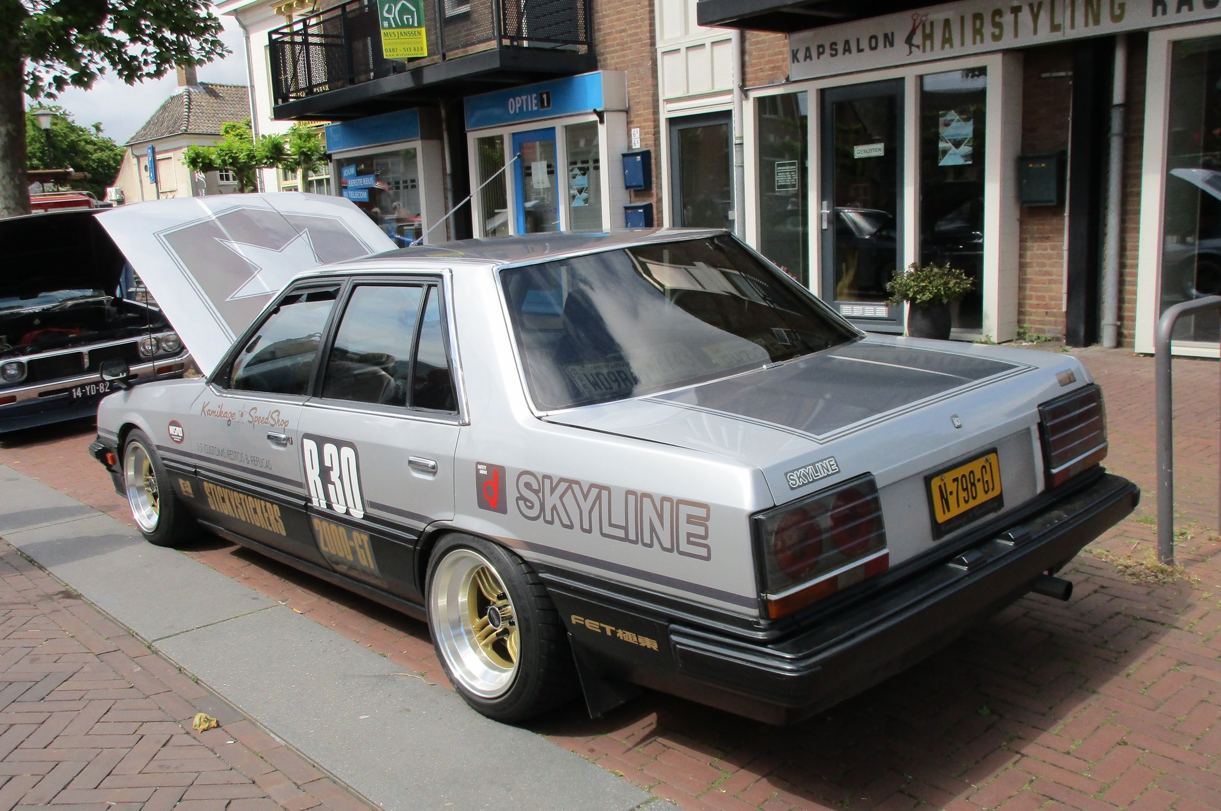 2026 Cars 'n' Bites Druten: European and Japanese Classics -- What Will Your Pleasure Be? 43 2026 Cars 'n' Bites Druten - 1981 Nissan Skyline R30 - 2