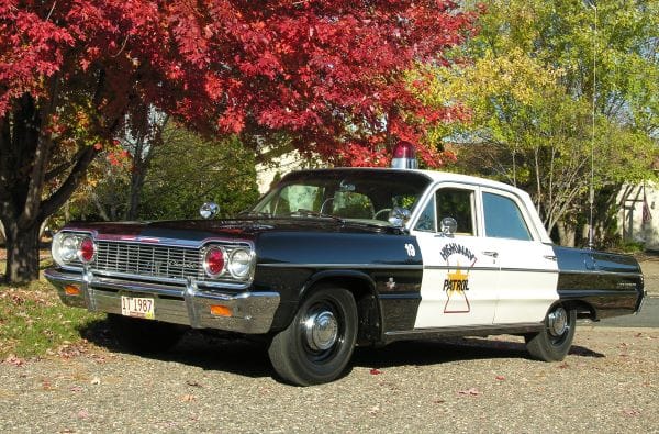 MCACN 2025 64 Chevy 409 Police Car Jody Anderson