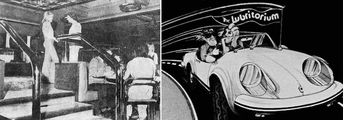 Early Quick Lube And Oil Change Shops: Take Your Car To the “Lubritorium” -- The Grimy History Of Two Obsolete Terms 18 Melbourne Hilton Lubritorium Discotheque