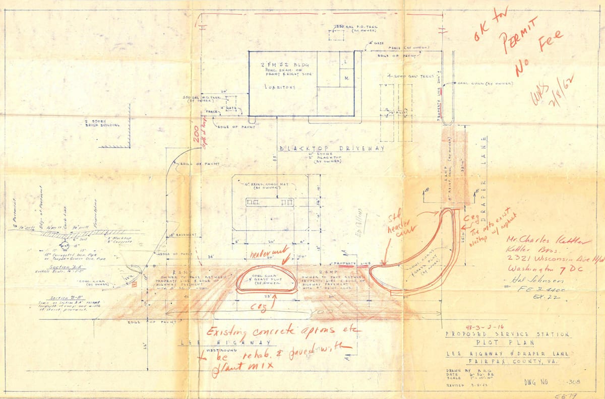 Early Quick Lube And Oil Change Shops: Take Your Car To the “Lubritorium” -- The Grimy History Of Two Obsolete Terms 13 Plan 9754 Lee Highway Luckys Mobil