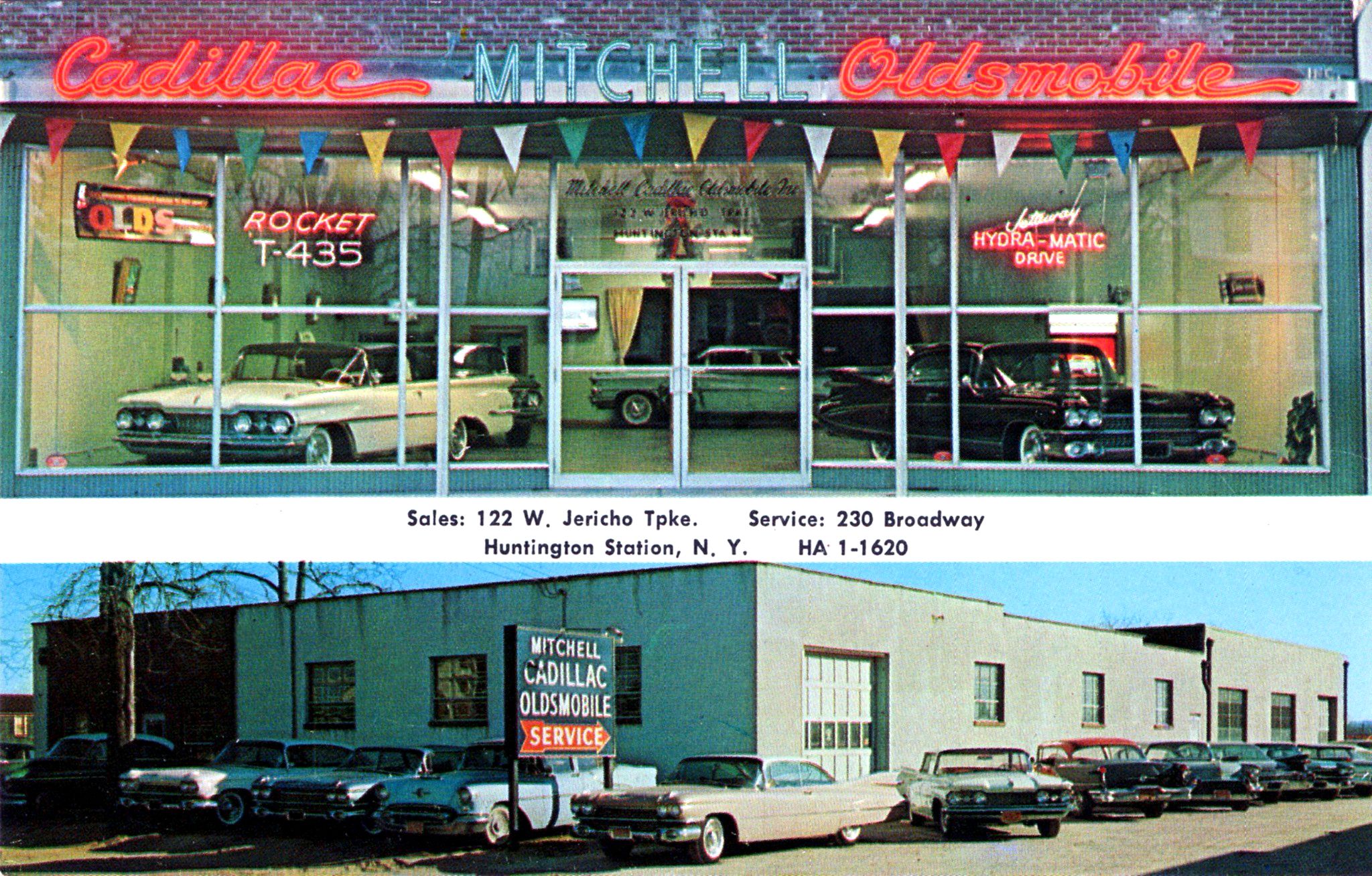 Cadillac's Best Years In Vintage Dealer Postcards -- 1950s-1970s 6 15057486851 690f1b08e8 k