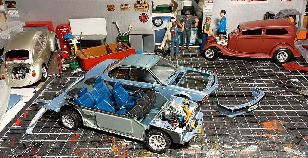Six Months, Dozens of Models, One Busy Workbench 24 16 1902