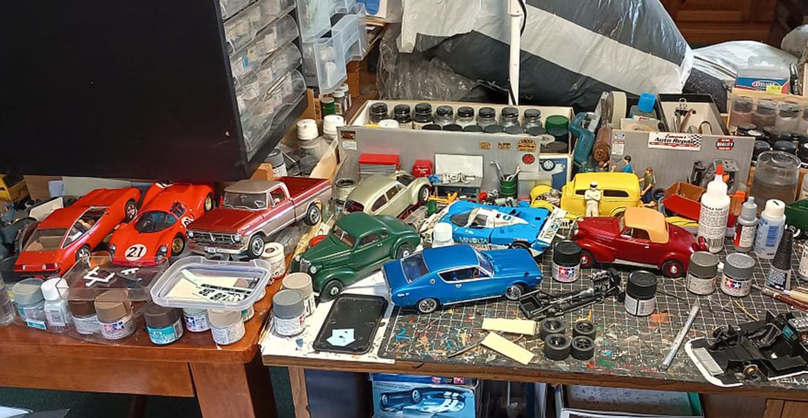 Six Months, Dozens of Models, One Busy Workbench 3 19 05 1