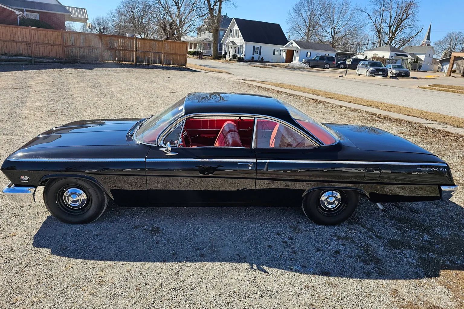 Driver's profile image of black 1962 Chevrolet Bel Air Hardtop