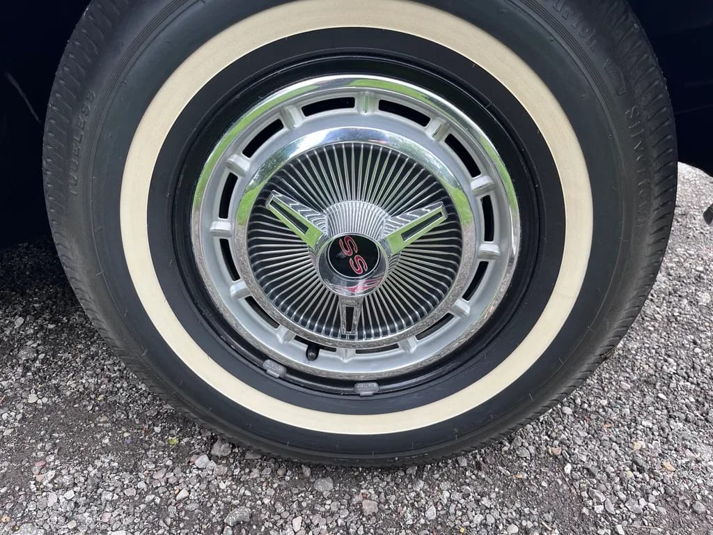 1965 Chevrolet Impala SS 409 4-Speed: In The Cool, Cool, Cool Of The Evening Orchid 5 Whitewall tire and wheel cover