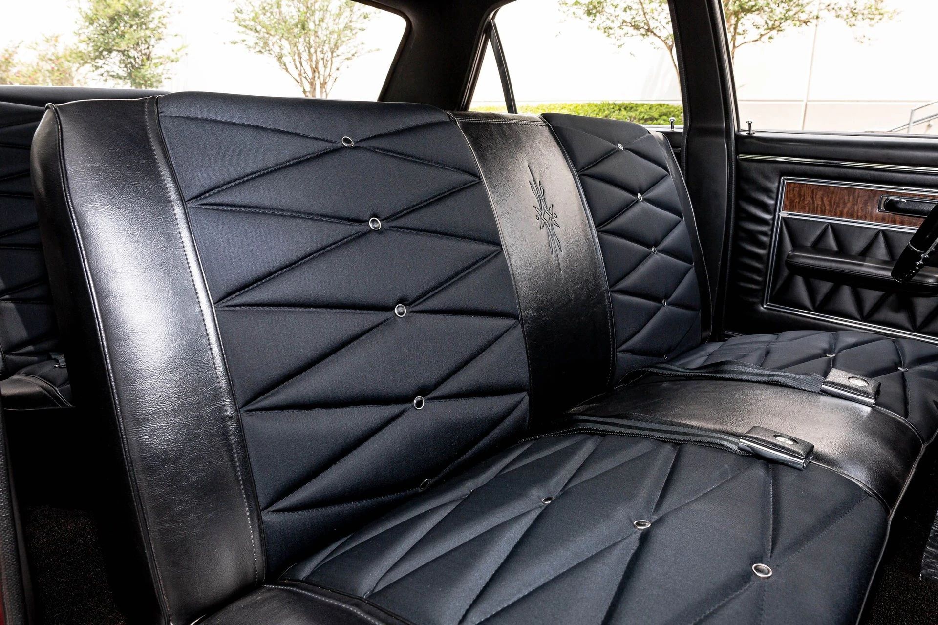 1967 Mercury Comet Caliente Sedan: Rare, Ultra-Low-Mileage Four-Door In One-Year-Only Grandé Luxury Trim 11 Front seat of a 1967 Mercury Comet, seen from the right side looking back