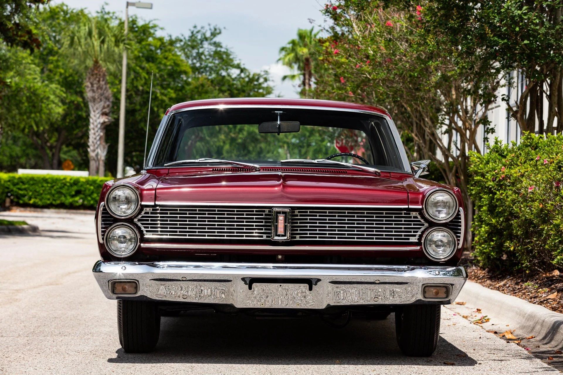 1967 Mercury Comet Caliente Sedan: Rare, Ultra-Low-Mileage Four-Door In One-Year-Only Grandé Luxury Trim 5 Front view of a 1967 Mercury Comet