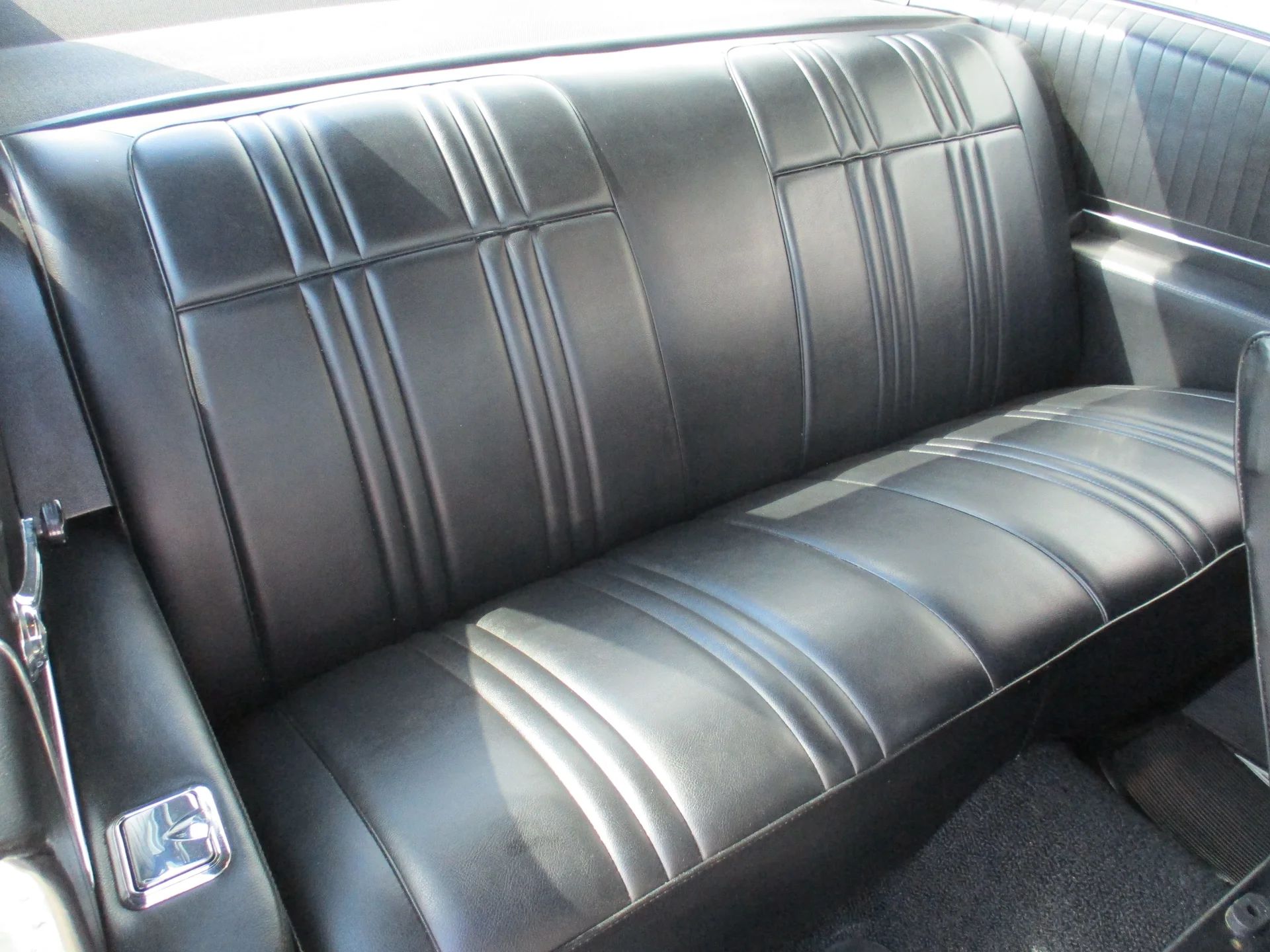 1967 Pontiac Executive Hardtop Coupe: The Star Chief Gets A Promotion 13 Back seat of a 1967 Pontiac