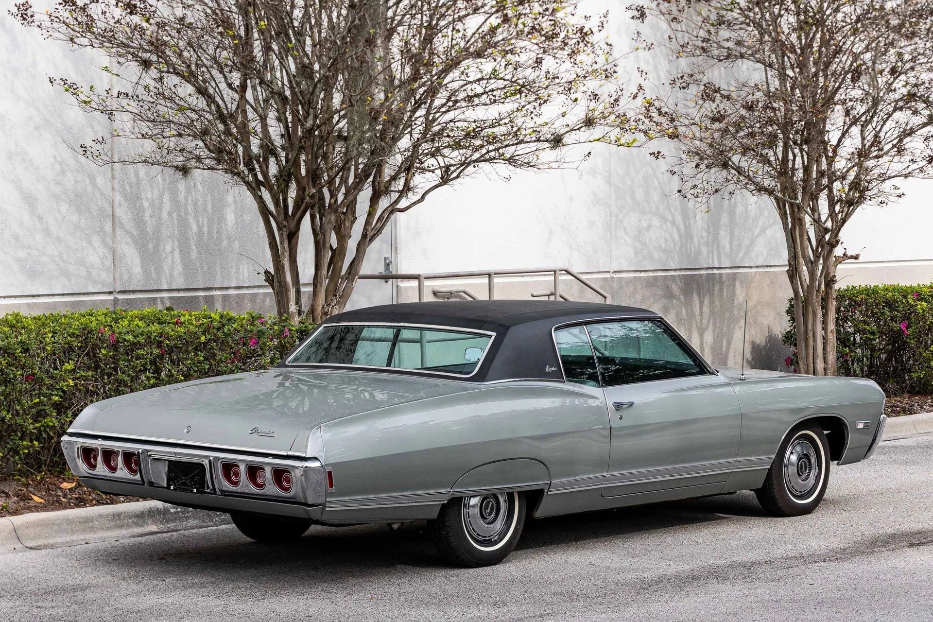 1968 Chevrolet Caprice Coupe: Chevrolet's Middle-Class, Medium-Price Luxury Contender 8 Right rear 3q view of a 1968 Chevrolet Caprice two-door hardtop