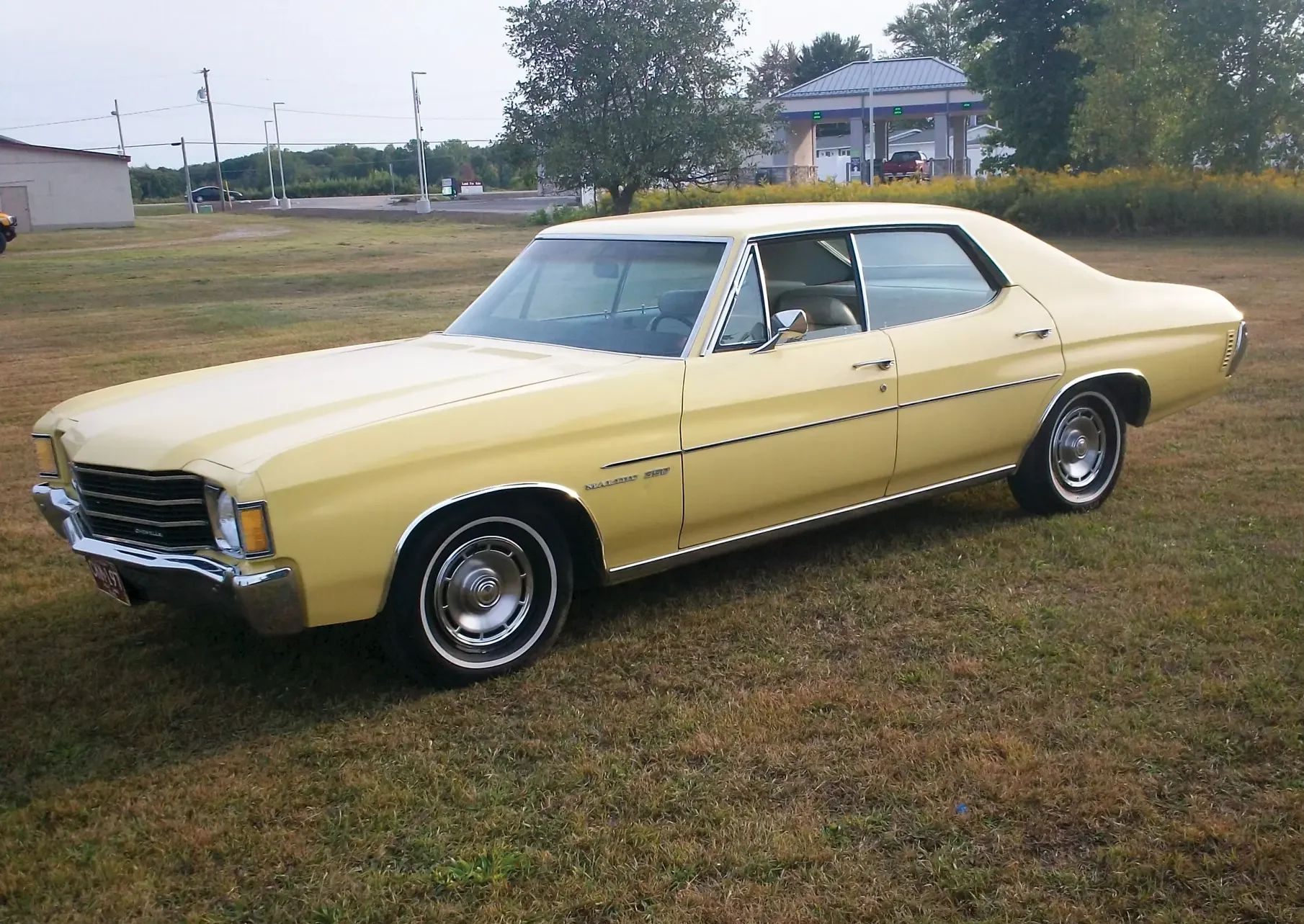 1972 Pontiac Luxury LeMans: The Rise And Fall Of The Midsize Four-Door Hardtop 17 Left front 3q view of a 1972 Chevrolet A-body four-door hardtop