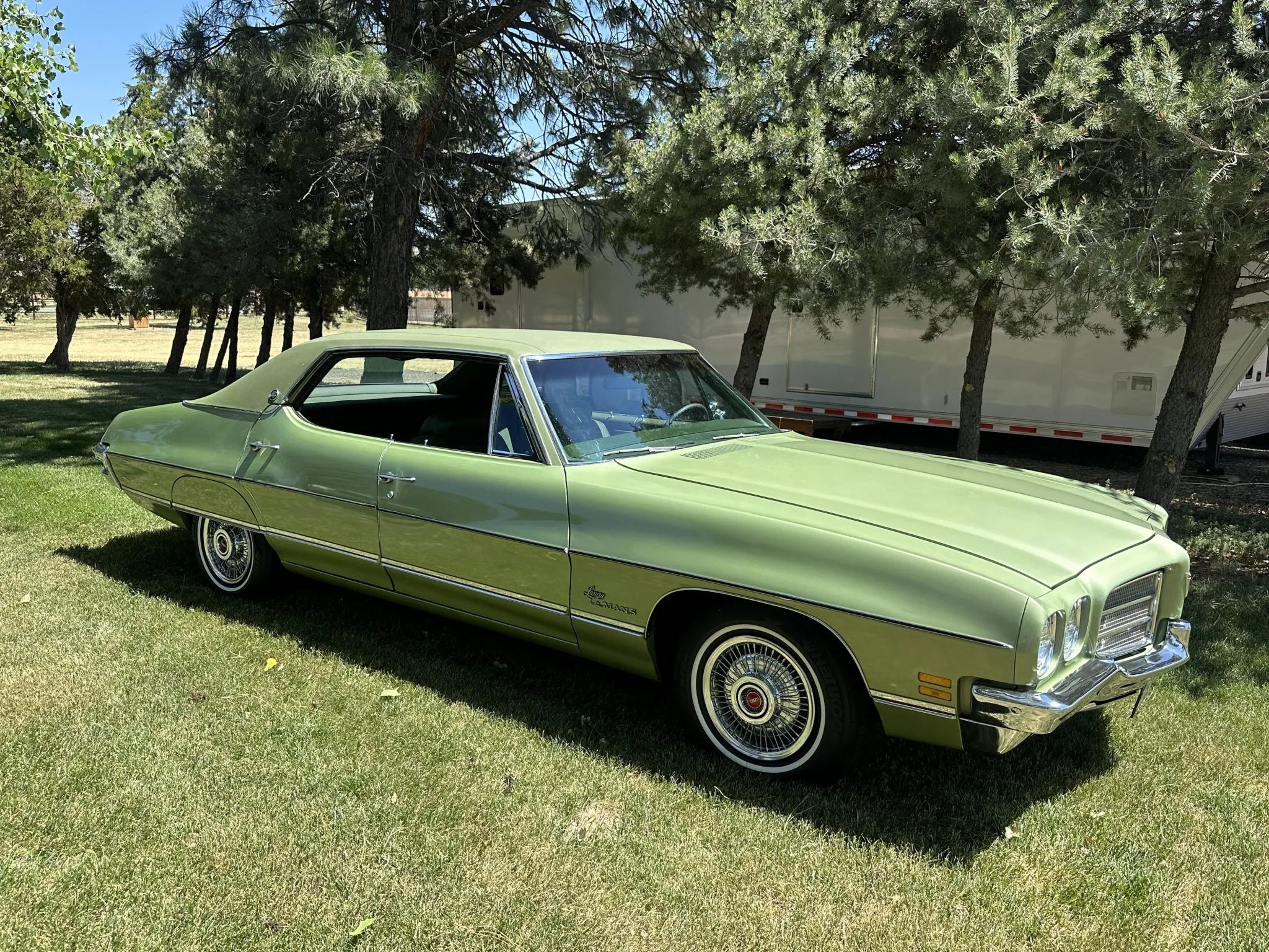 1972 Pontiac Luxury LeMans: The Rise And Fall Of The Midsize Four-Door Hardtop 26 Right front 3q view of a 1972 Pontiac A-body four-door hardtop