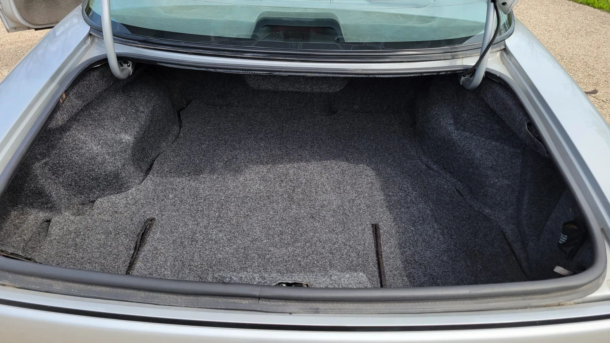 Trunk compartment of a Toronado