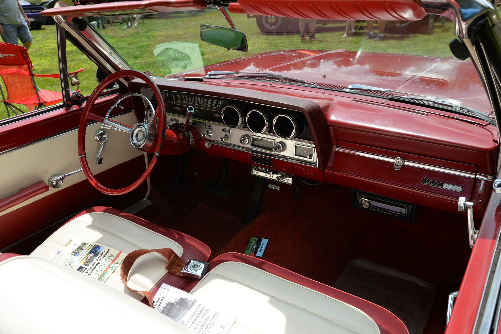 1965 Rambler Classic 770 Convertible: A Fancy, Rare Red Softtop With...A Six? 7 Dashboard of 1965 Rambler Classic Convertible