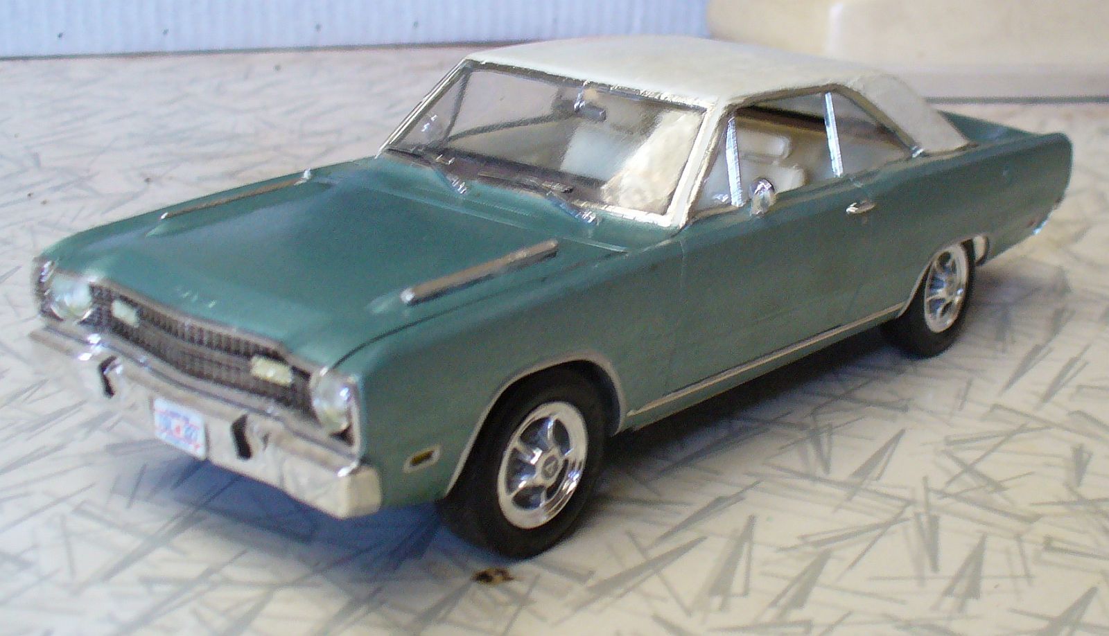 1968-1976 Dodge Darts in Scale: One Compact Car, Countless Personalities 3 69Dartteal1
