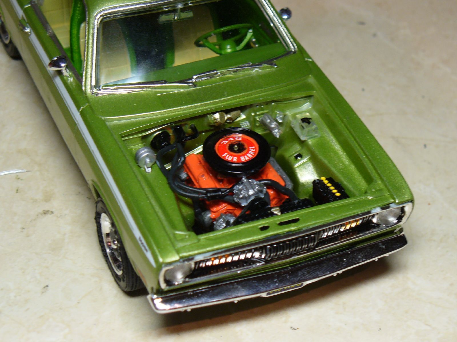 From Valiant to Duster: Plymouth's Compact-Car Evolution, In Scale 17 71Dustergrn5