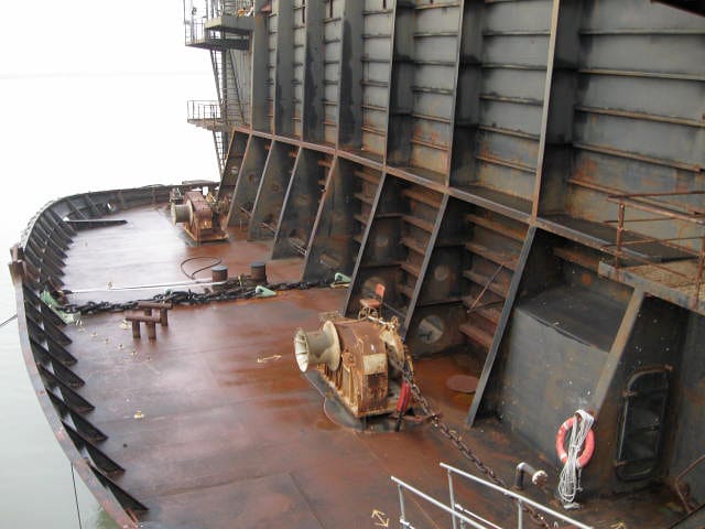 HMB-1: This Rusty Barge Was Built By The CIA For A Top Secret Cold War Recovery Mission 14 HMB 005