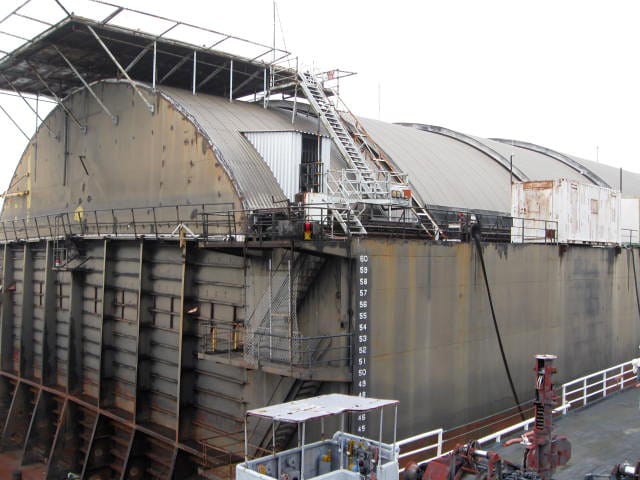 HMB-1: This Rusty Barge Was Built By The CIA For A Top Secret Cold War Recovery Mission 11 HMB 007