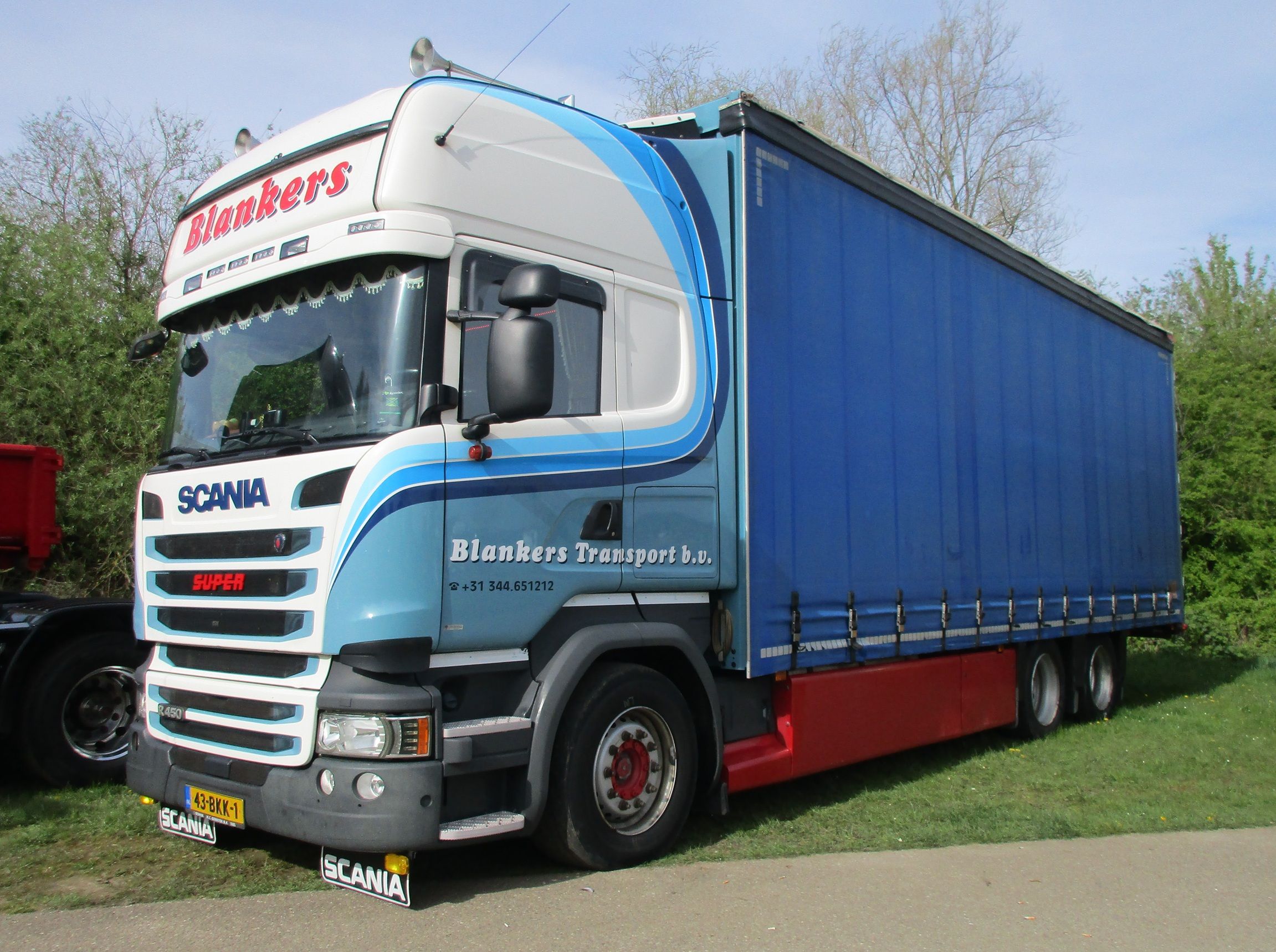 Blankers - 2018 Scania R450 6x2 truck
