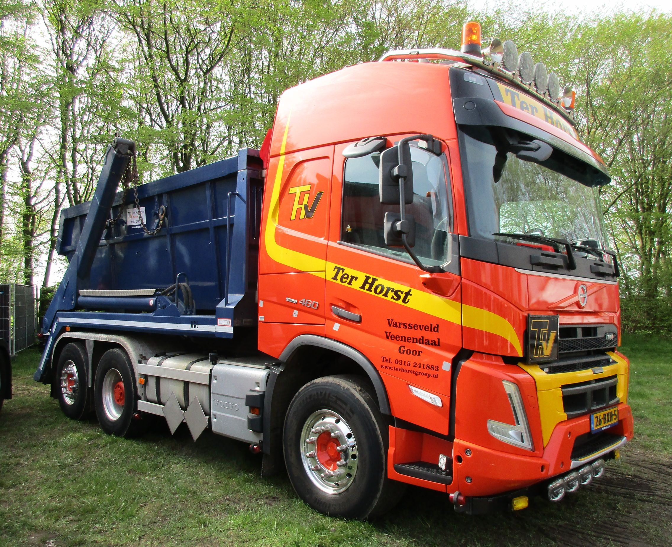 Ter Horst - 2024 Volvo FMX 6x2*4 container carrier with a VDL portal arm system - 1