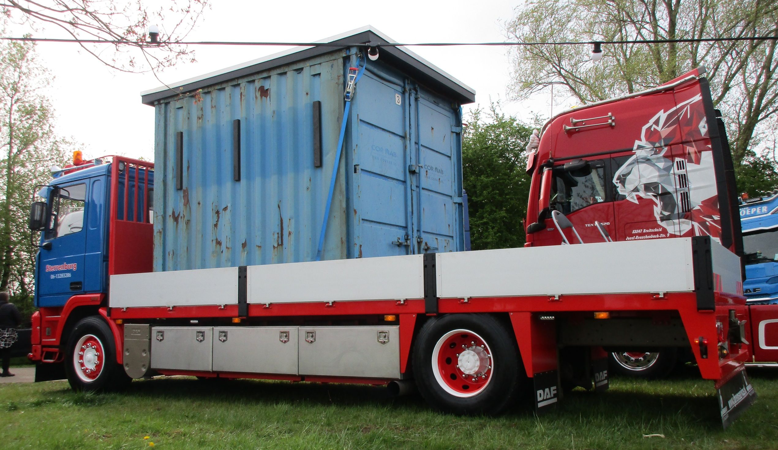 Sterrenburg - 1990 DAF FA 95.330 ATi 4x2 flatbed truck - 2