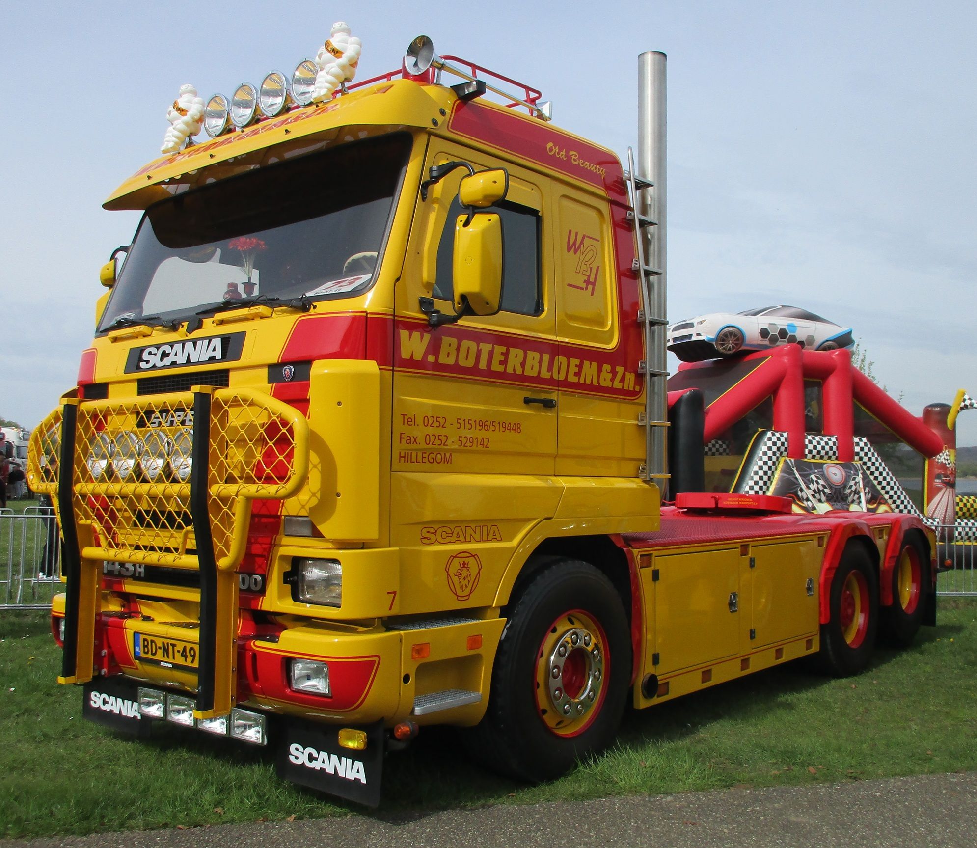 Boterbloem - 1996 Scania R143h 500 V8 Streamline 6x2 tractor