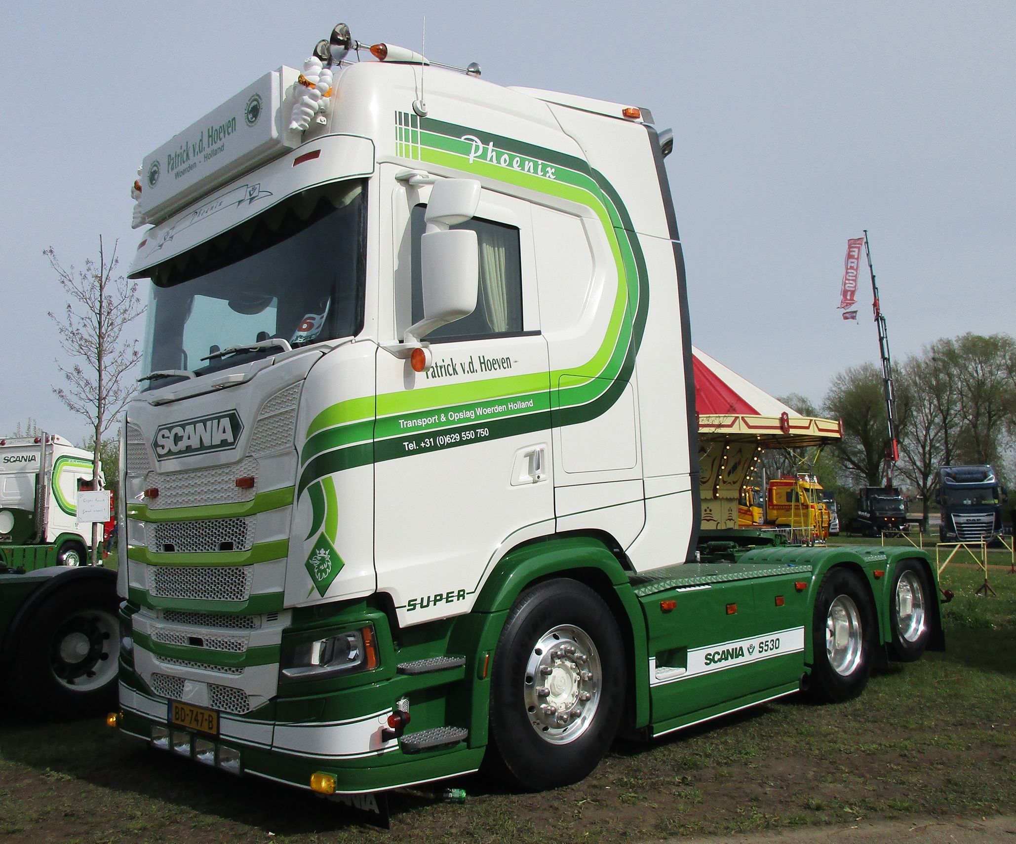Patrick van den Hoeven - 2022 Scania S530 V8 6x2 tractor