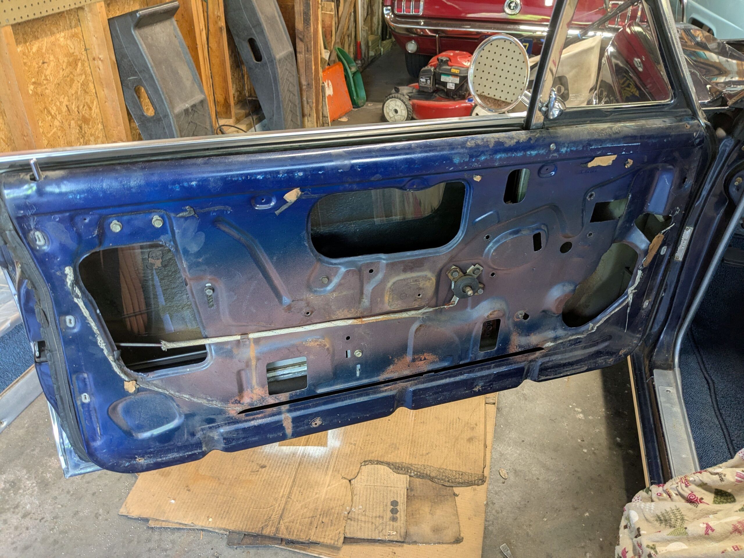 My 1965 Buick Skylark: Going Under The Dash And Into The Door To Replace An Oil Pressure Gauge And A Window Regulator 9 PXL 20260617 132829029.MPa scaled