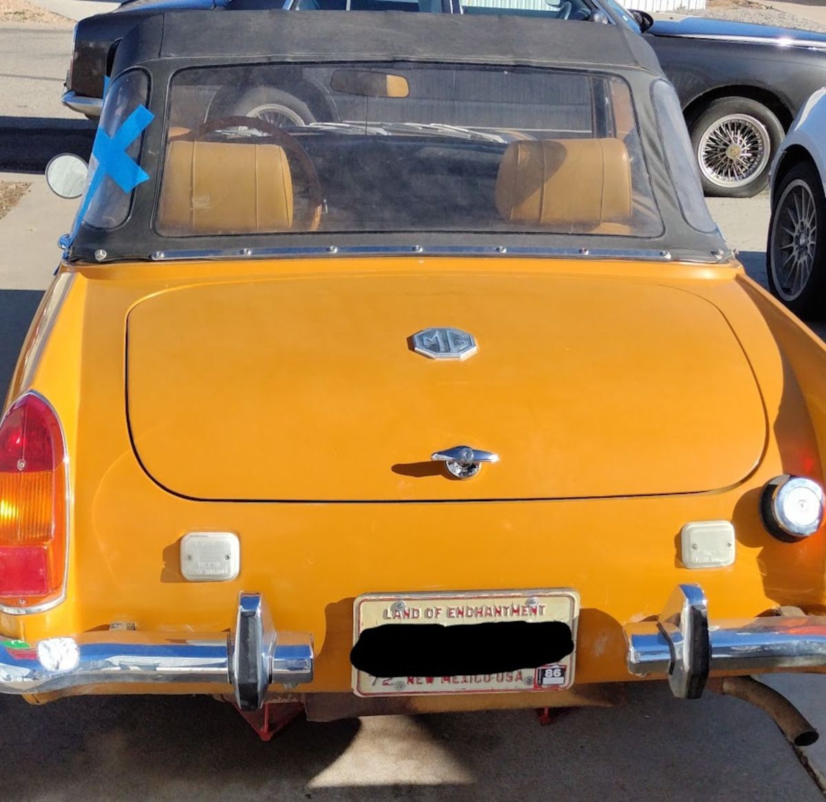 My 1973 MG Midget -- From Childhood Dream to Estate-Sale Impulse Purchase 4 Rear 1200