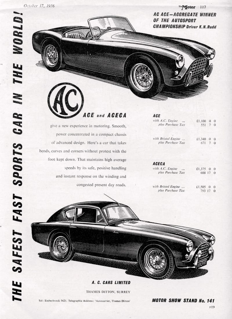 1956 AC-Bristol Ace – Gentlemen’s Agreement 7 TheMotor Oct56 AC Ace
