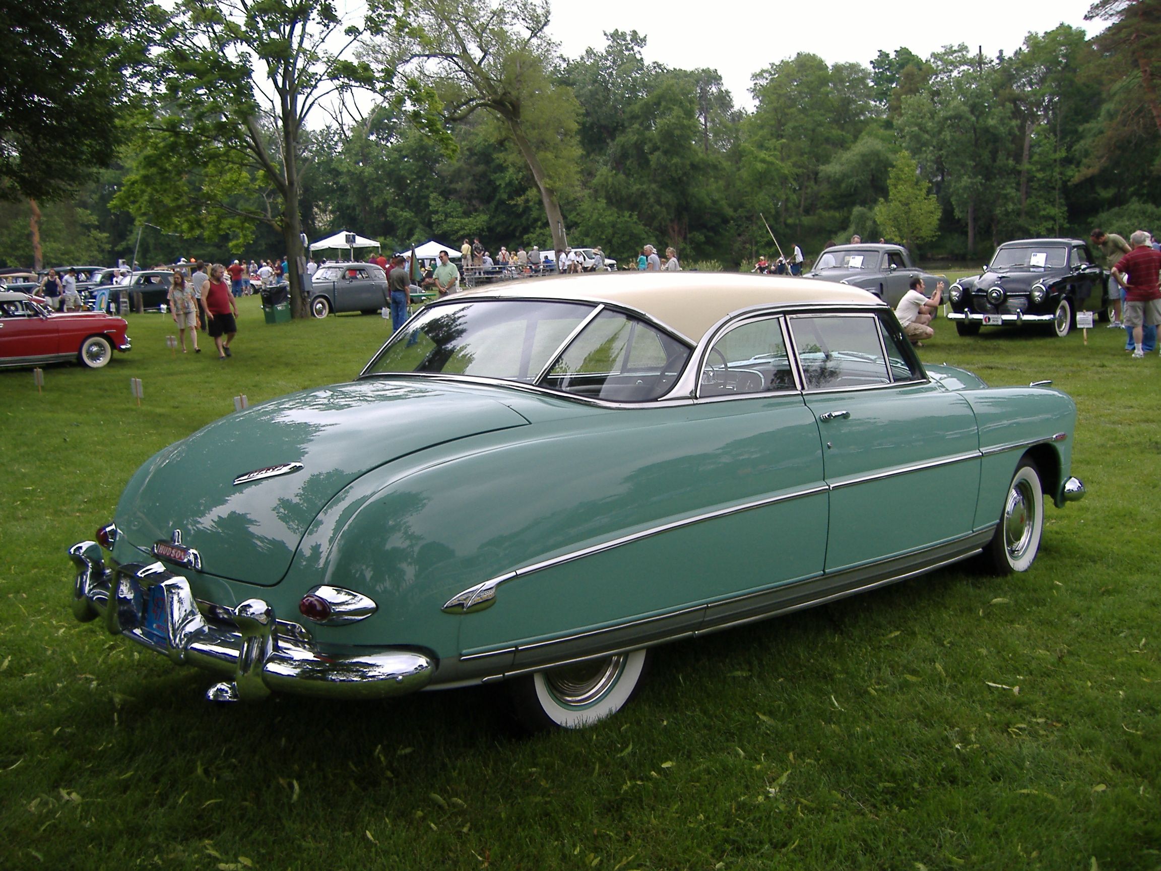Passenger rear three-quarter image of Hudson Wasp