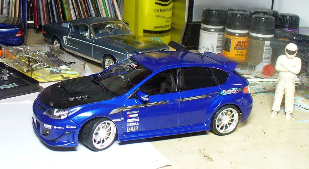 Those Weird Subarus -- The Brand's Story Told Through Scale Models 21 07ImprezaIngs1.6