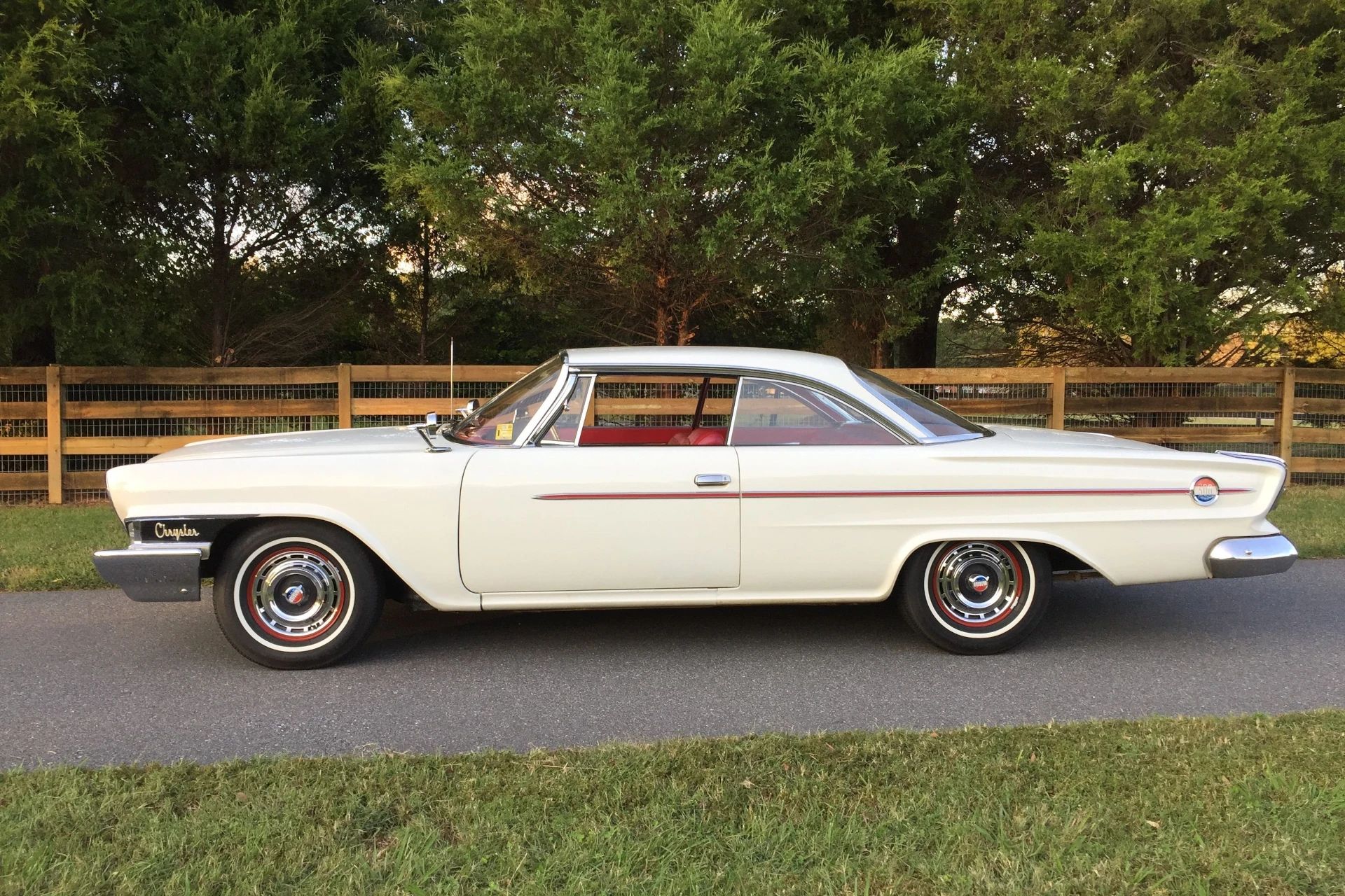 Side view of a 1962 Chrysler two-door hardtop coupe