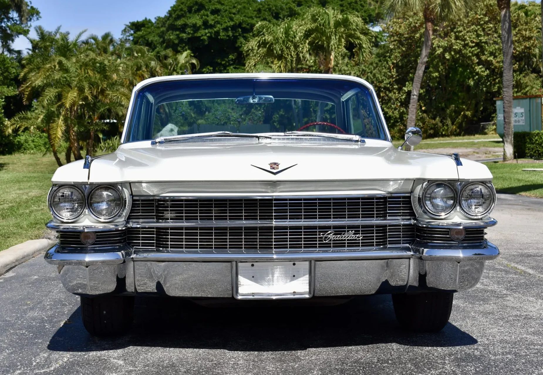 Front view of a 1963 Cadillac