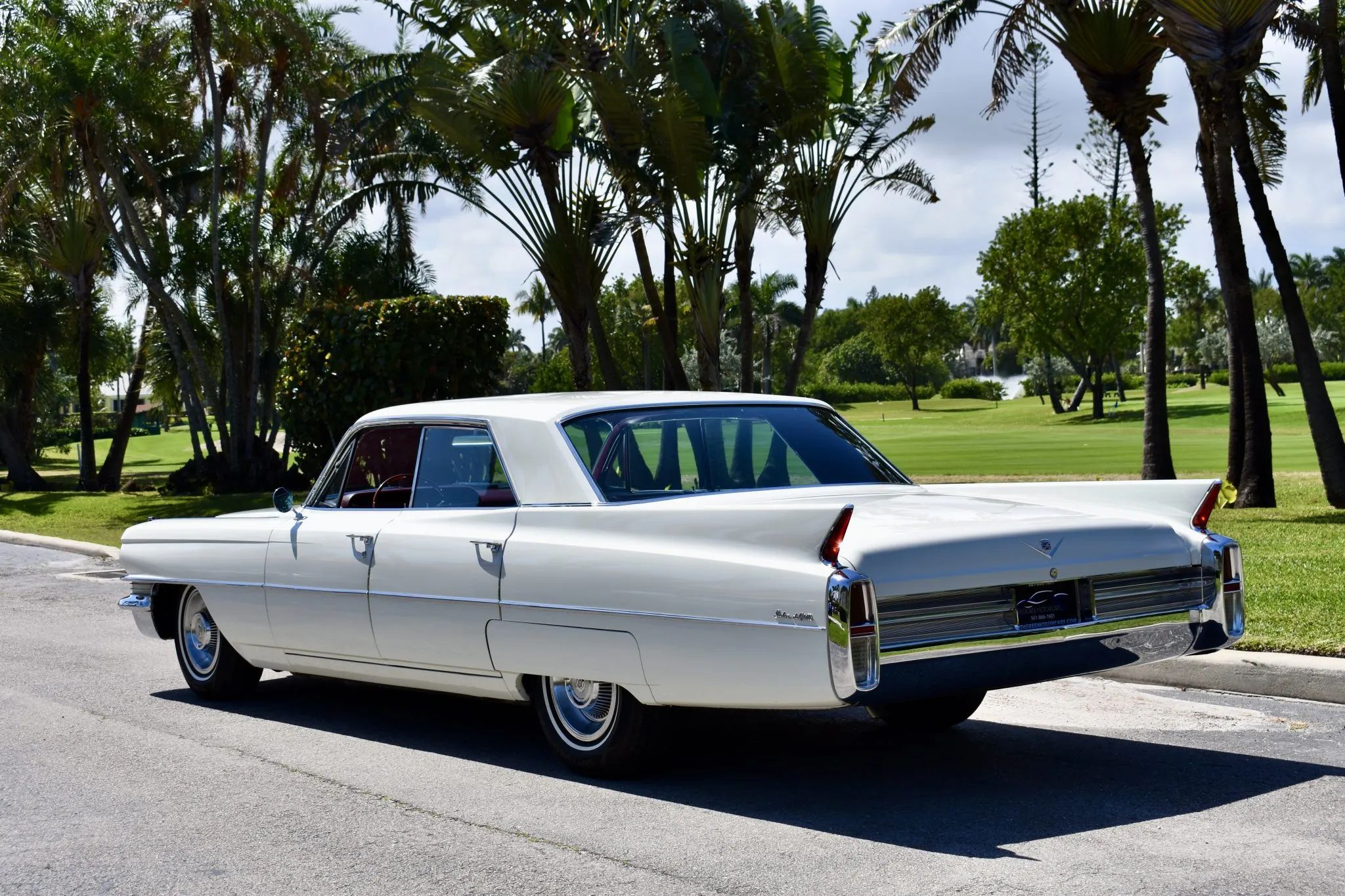 Left rear 3q view of a 1963 Cadillac four-door hardtop